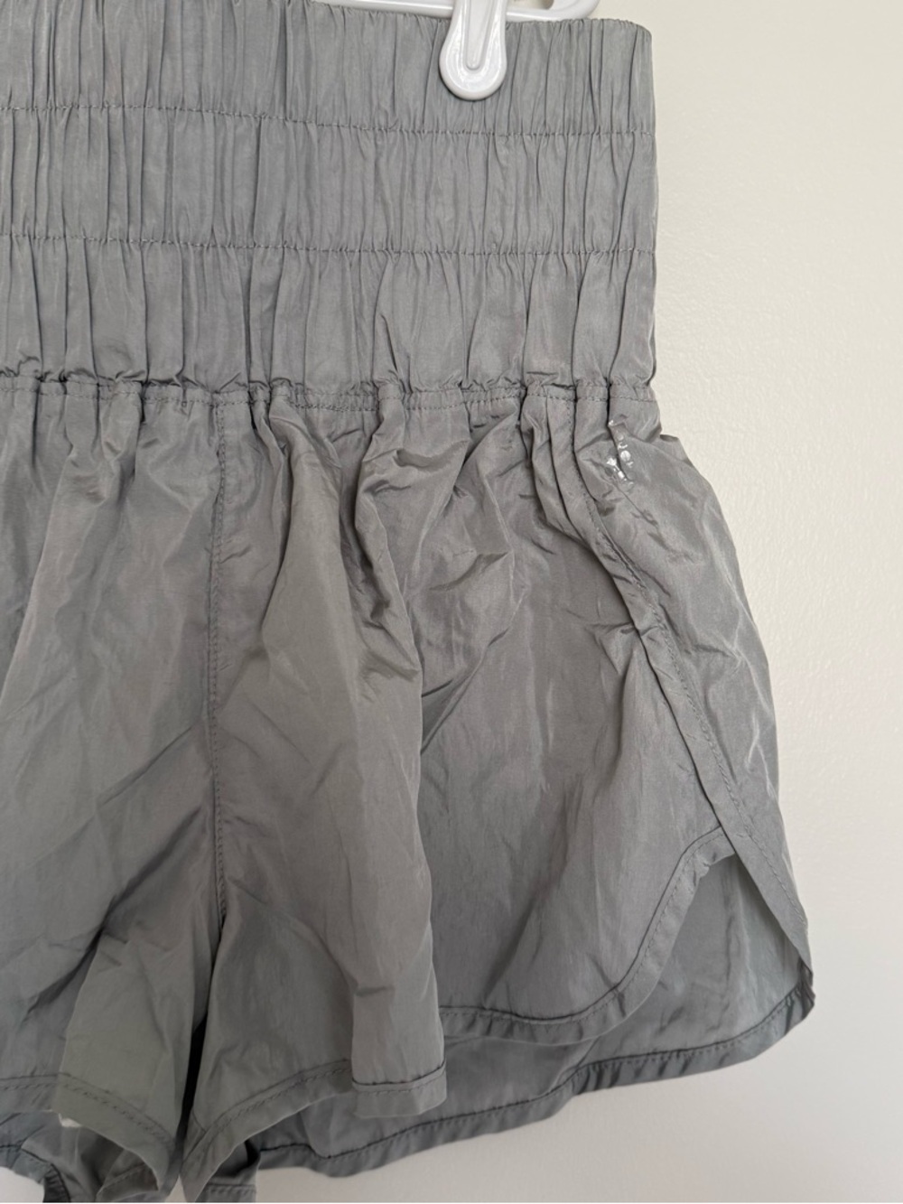 Free People High Waisted The Way Home Gray Shorts - Picture 3 of 5